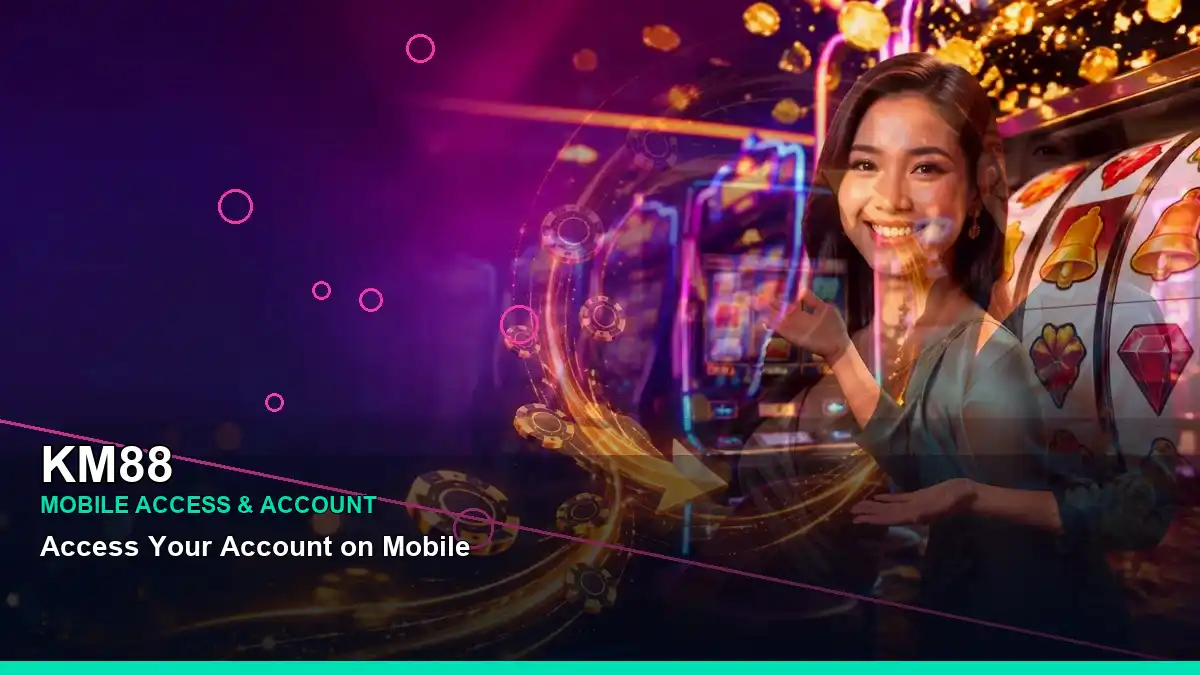 KM88 neon-lit neon jackpot slot games in a wide-action layout for Philippine players