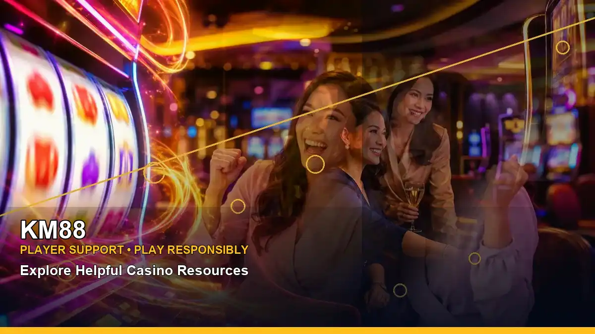 KM88 right-diagonal luxury online slot games highlighting mobile-friendly casino play
