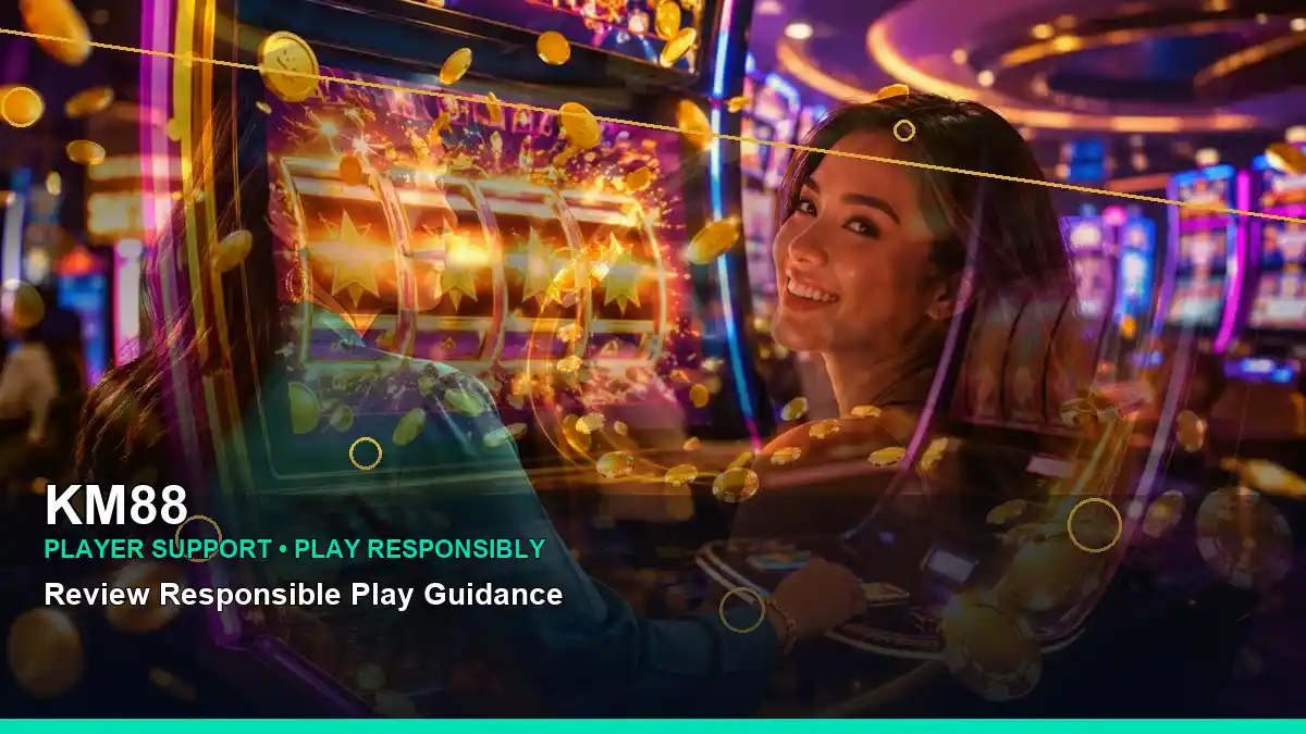 KM88 high-energy luxury online slot games in a layered collage layout for Philippine players