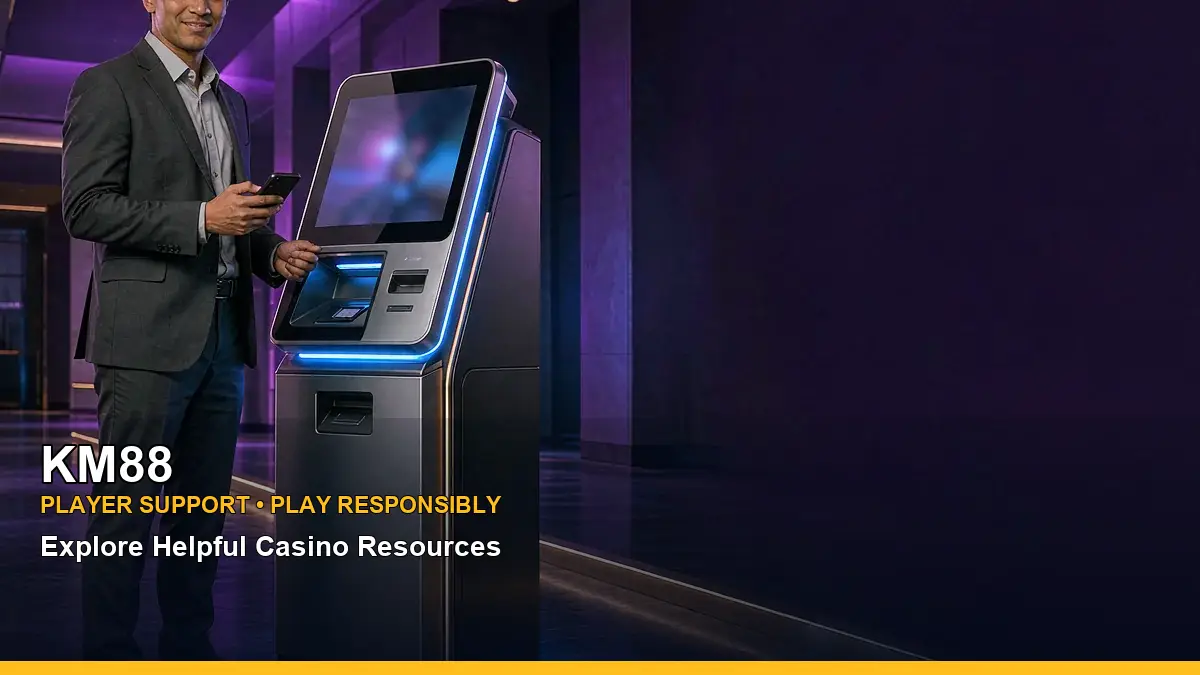 KM88 scan concept casino payment methods highlighting mobile-friendly casino play